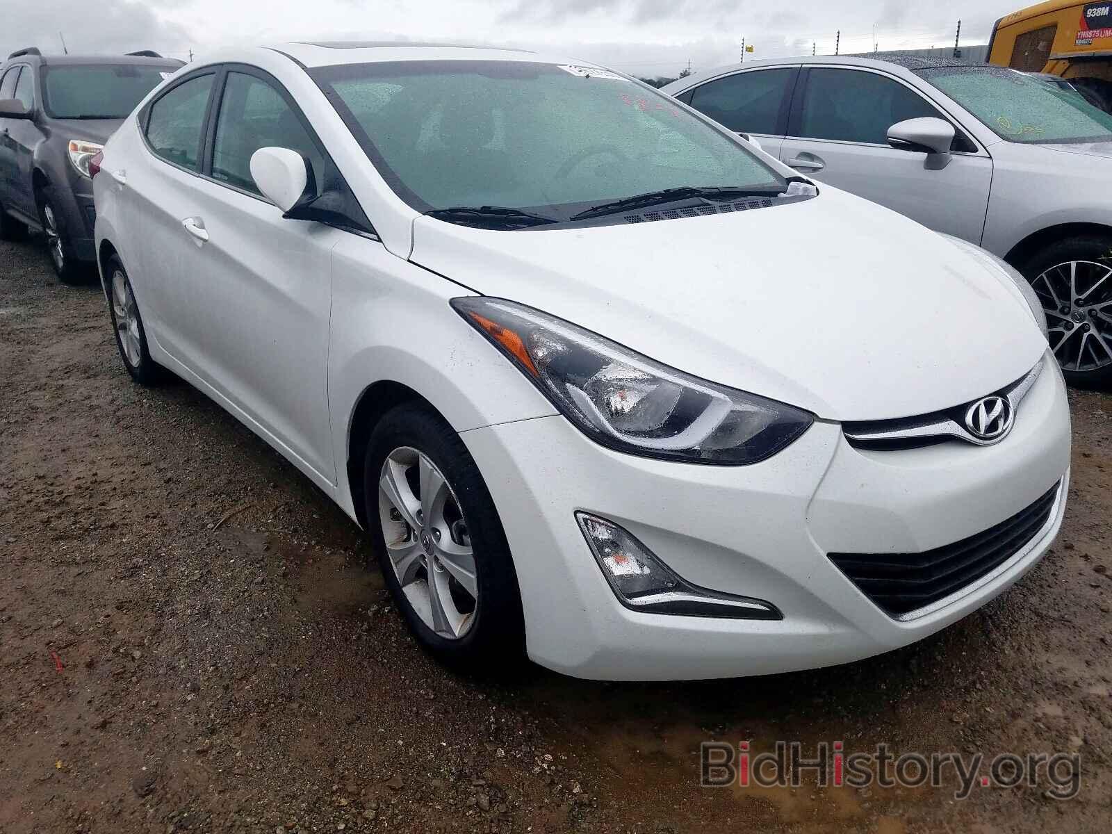 Photo 5NPDH4AE2GH687183 - HYUNDAI ELANTRA 2016