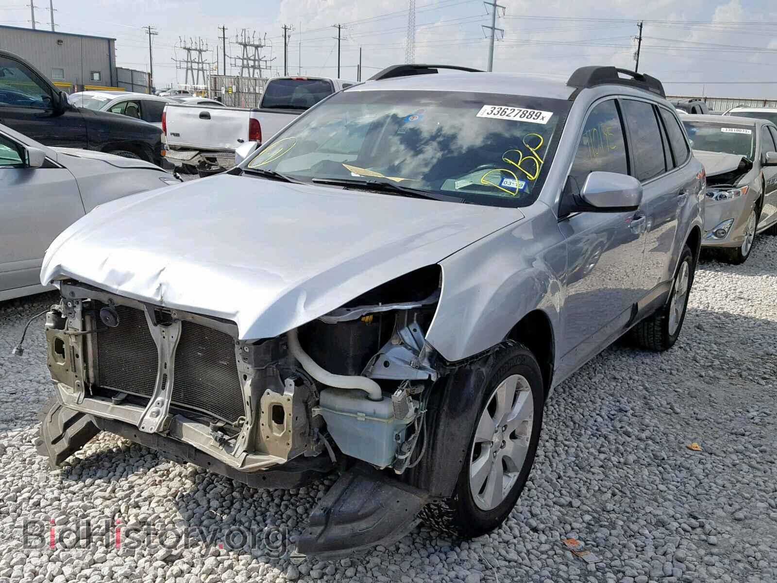 2012 SUBARU OUTBACK 2. - VIN: 4S4BRCBC7C3272812 - Photo 2