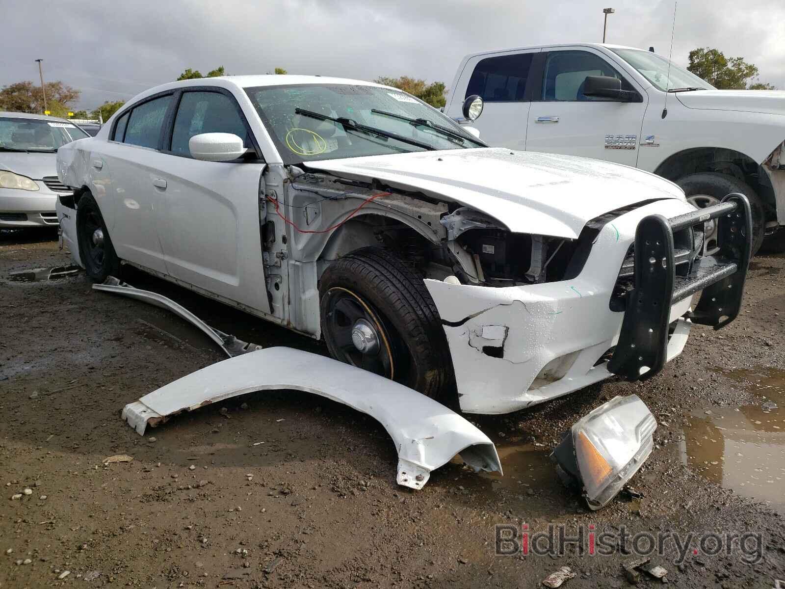 Photo 2C3CDXAT0DH644963 - DODGE CHARGER 2013