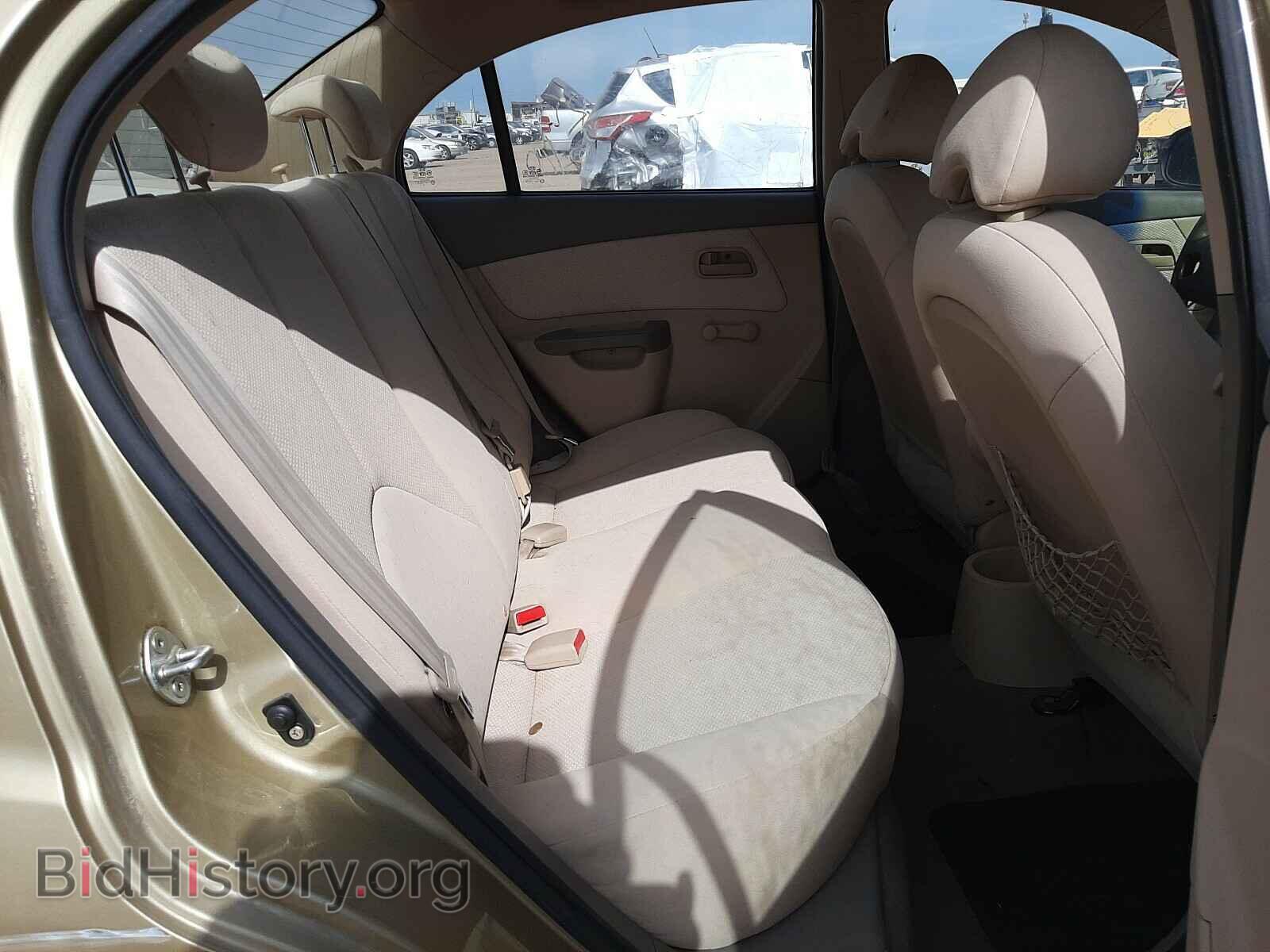 2011 KIA RIO - VIN: KNADH4A39B6731260 - Фото 6