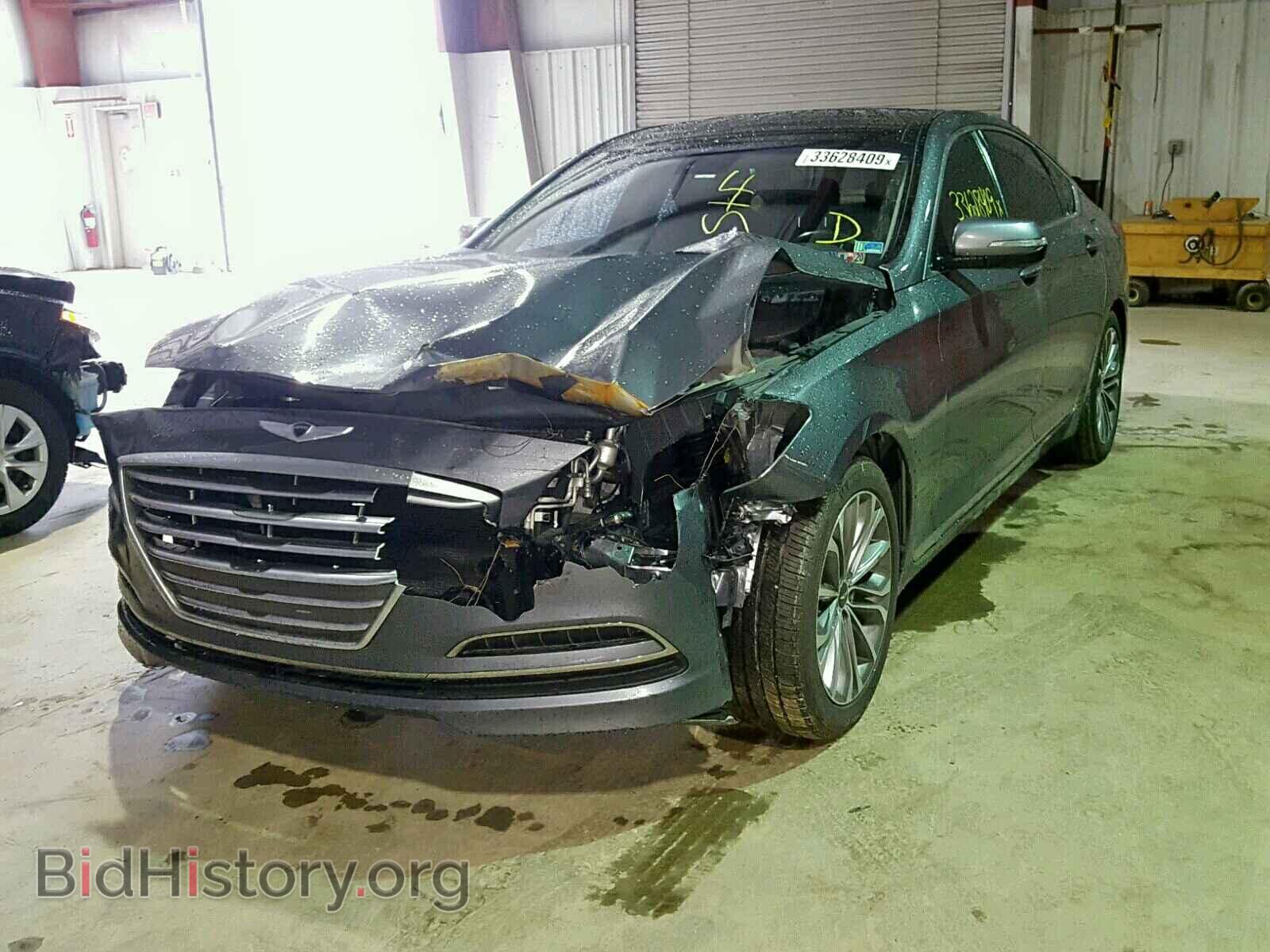 2015 HYUNDAI GENESIS - VIN: KMHGN4JE0FU073383 - Фото 2