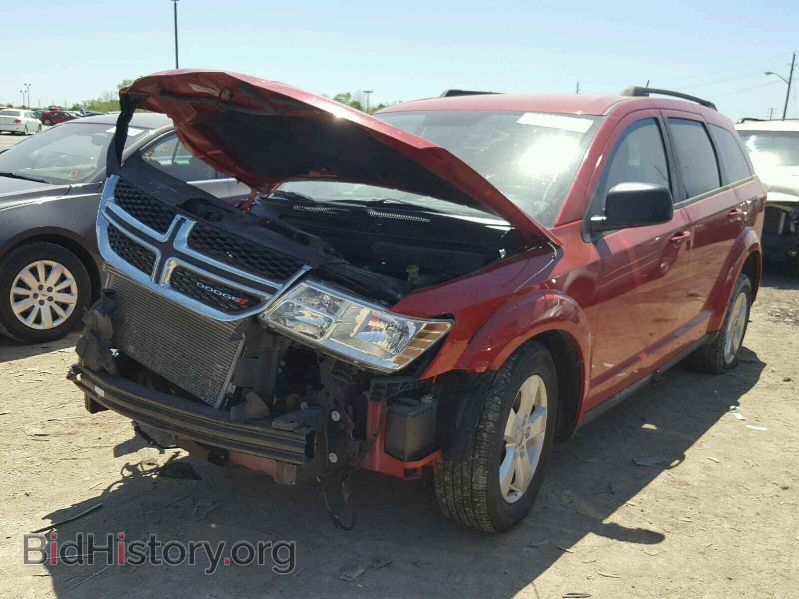 2015 DODGE JOURNEY - VIN: 3C4PDCAB0FT688436 - Фото 2