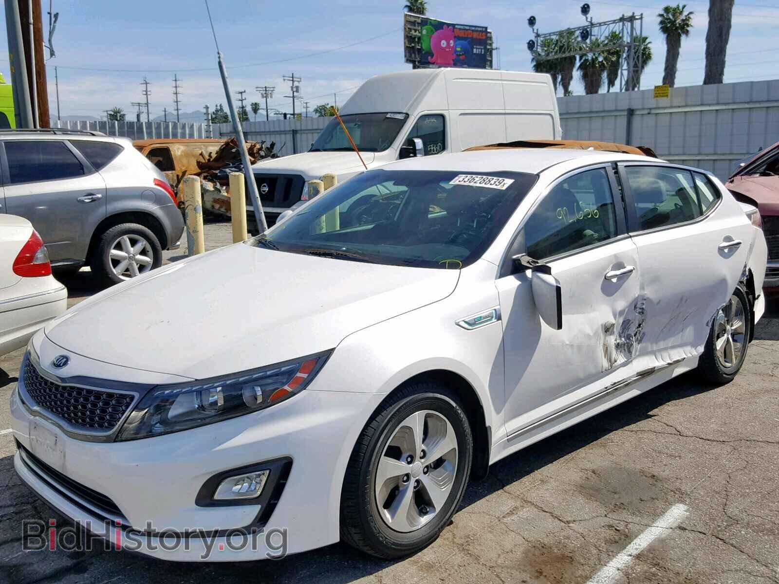 2015 KIA OPTIMA HYB - VIN: KNAGM4AD8F5080765 - Photo 2