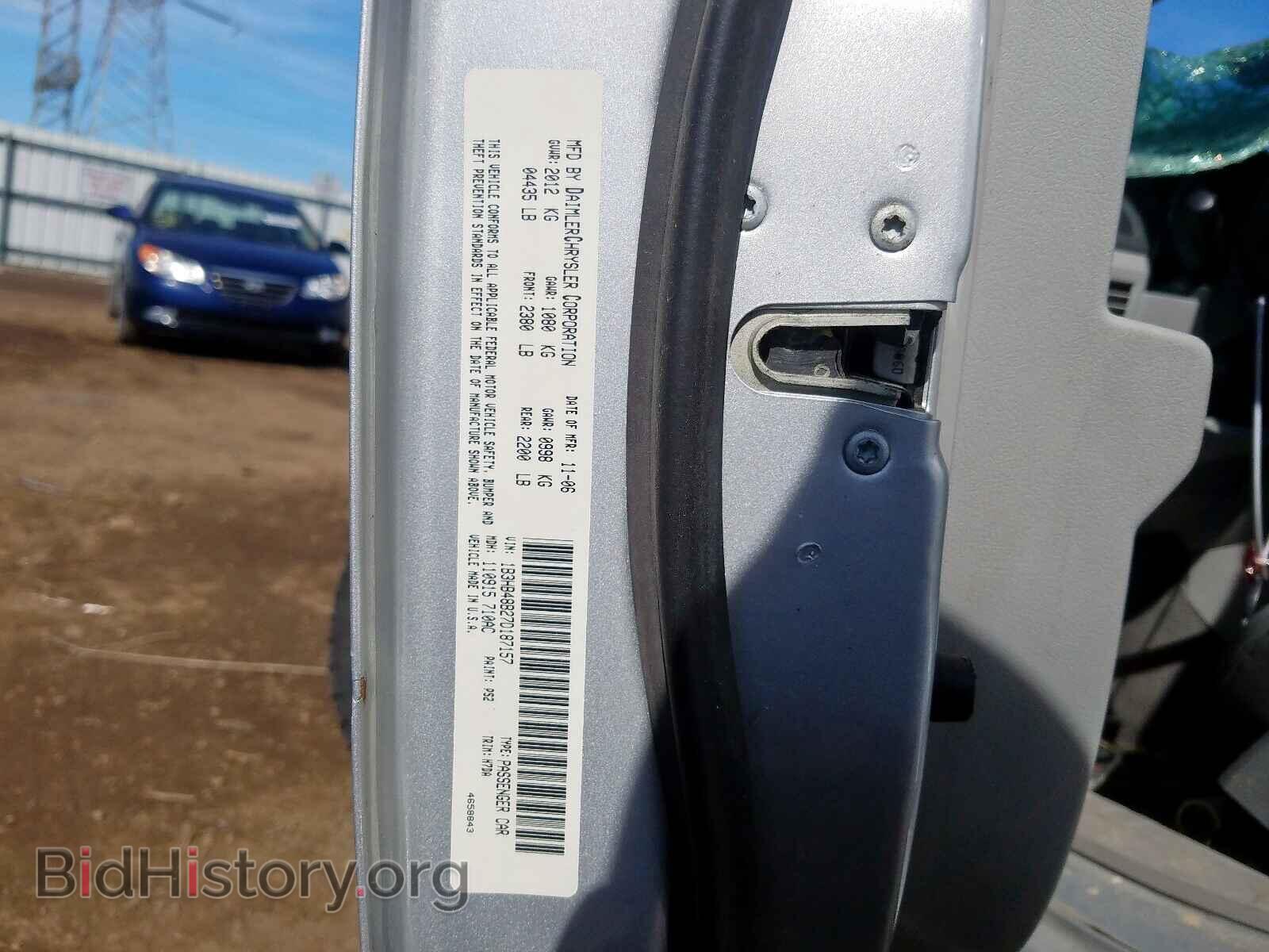 2007 DODGE CALIBER - VIN: 1B3HB48B27D187157 - Фото 10