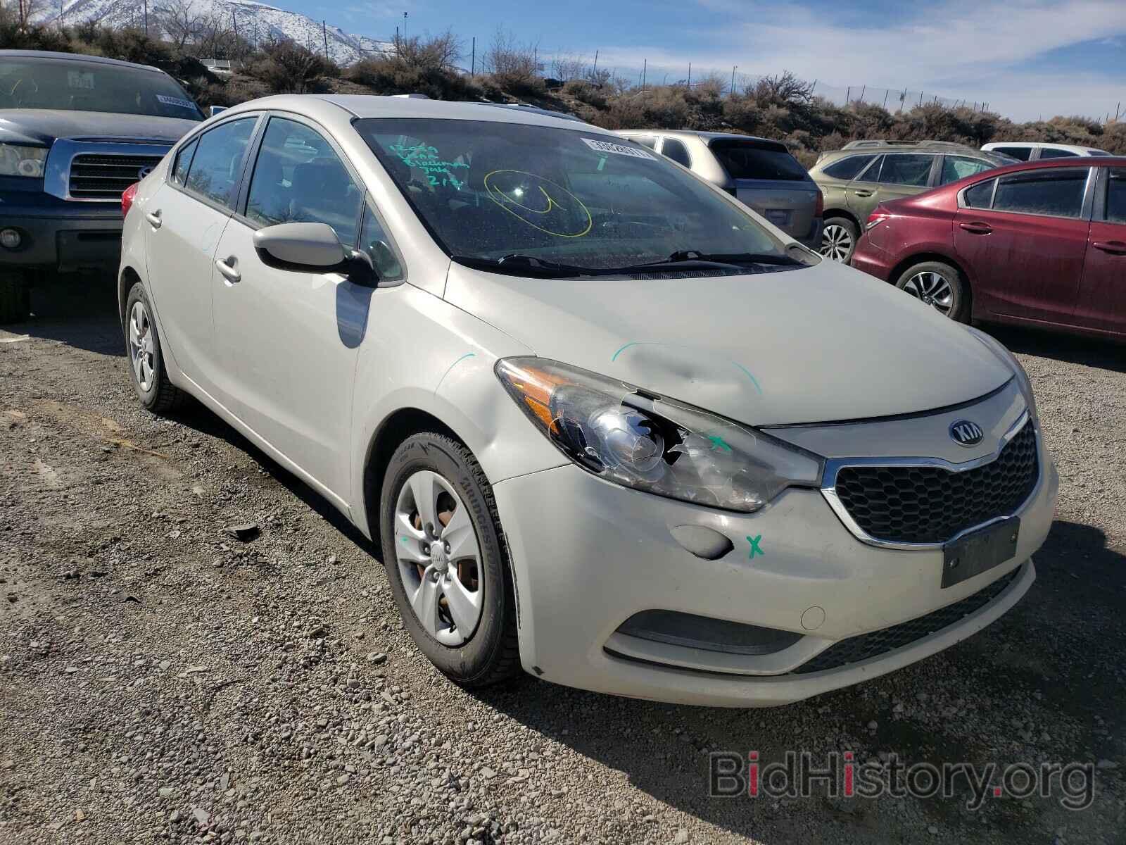 Photo KNAFK4A61F5399962 - KIA FORTE 2015