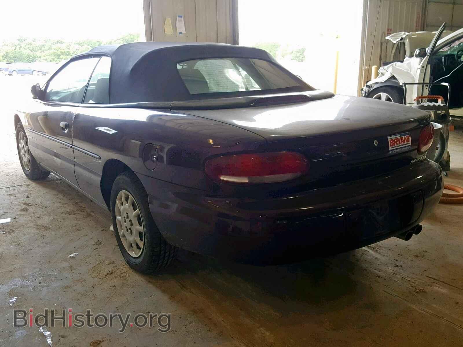 1999 CHRYSLER SEBRING - VIN: 3C3EL45H2XT572630 - Фото 3