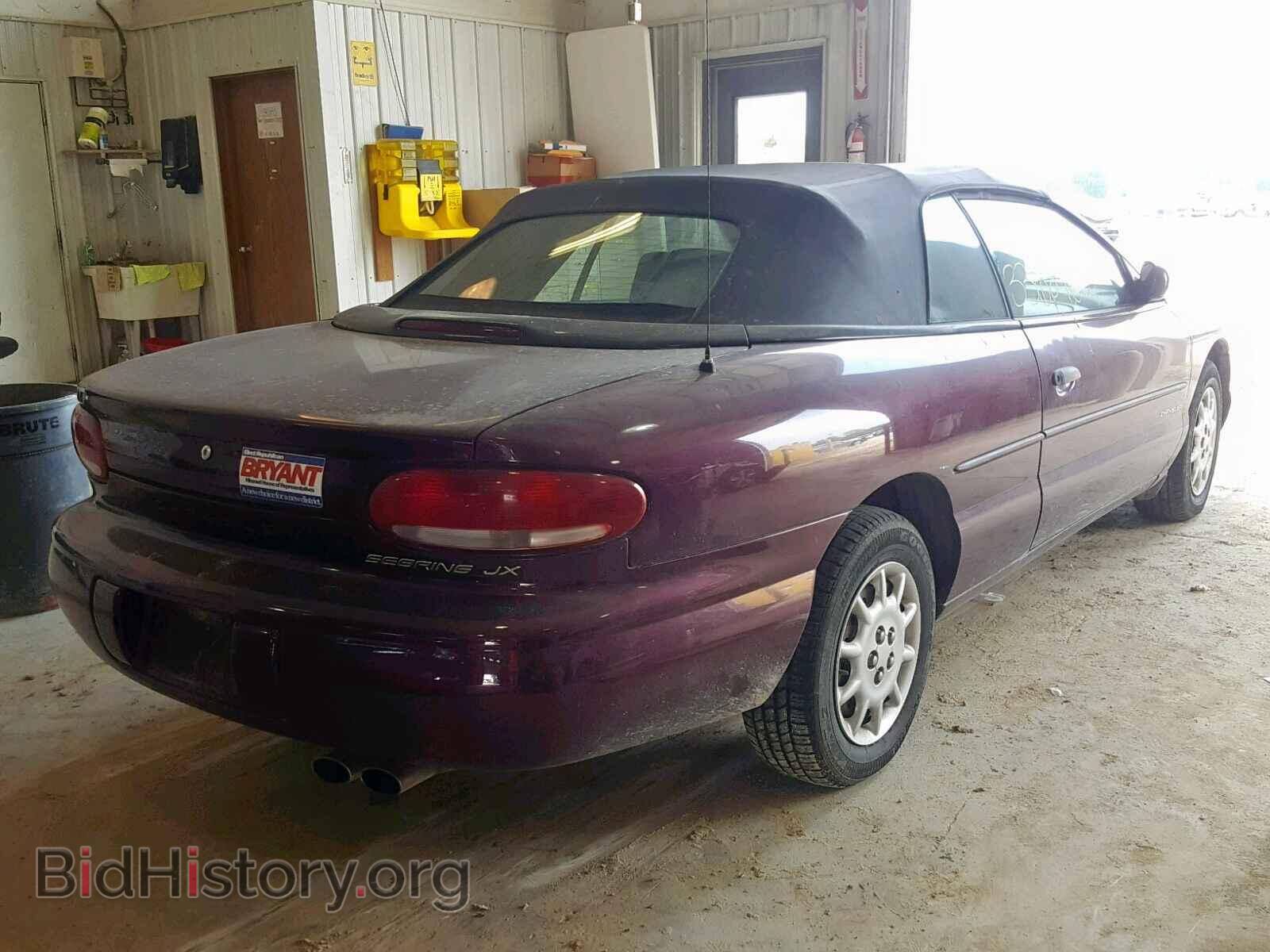 1999 CHRYSLER SEBRING - VIN: 3C3EL45H2XT572630 - Фото 4