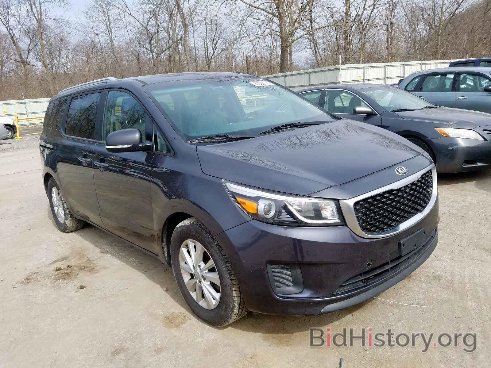 Фотография KNDMB5C12F6067296 - KIA SEDONA 2015