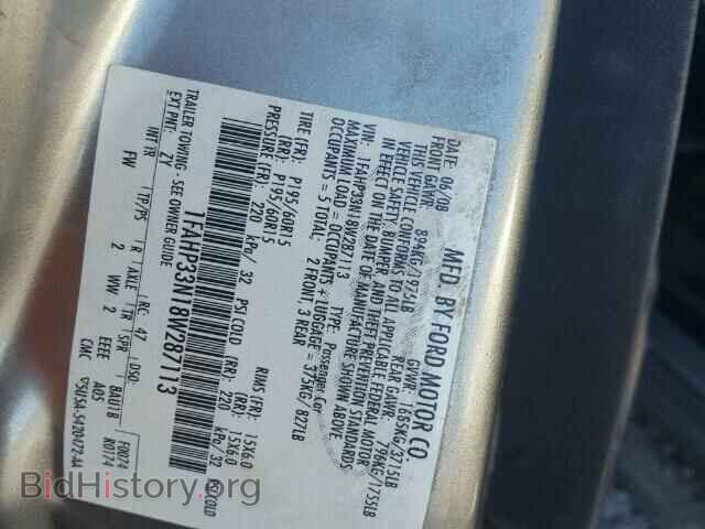 2008 FORD FOCUS - VIN: 1FAHP33N18W287113 - Photo 10