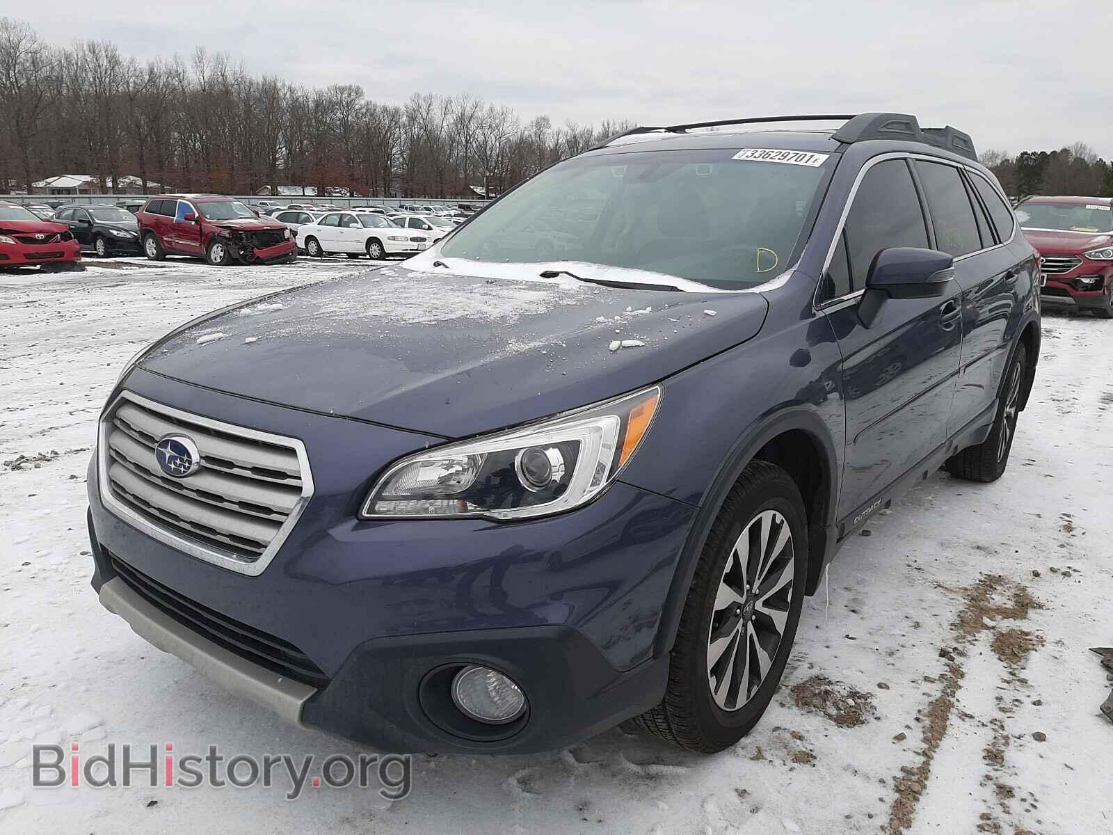 2017 SUBARU OUTBACK - VIN: 4S4BSANC9H3310651 - Фото 2