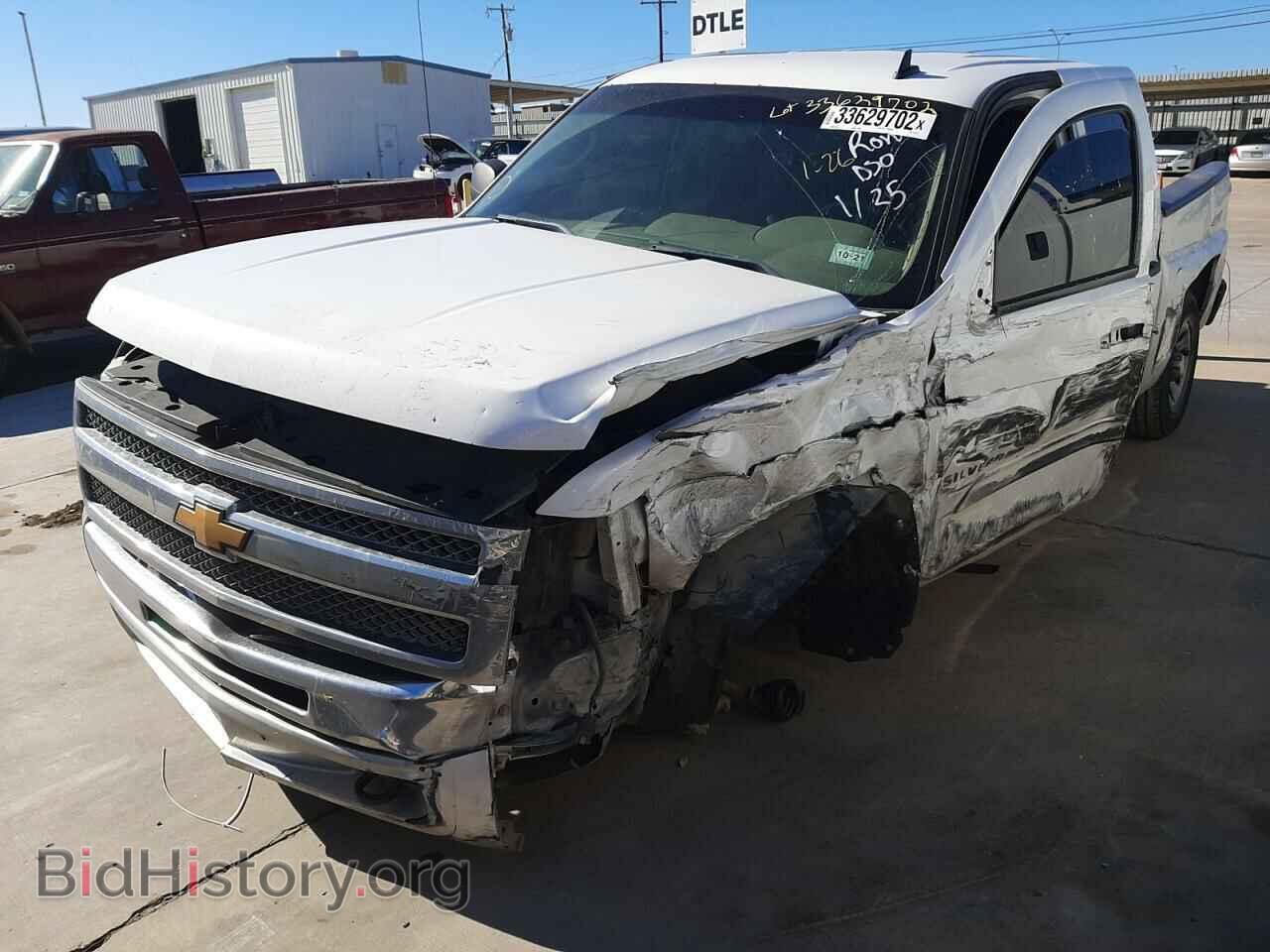 2013 CHEVROLET SILVERADO - VIN: 3GCPKREA8DG343817 - Фото 2