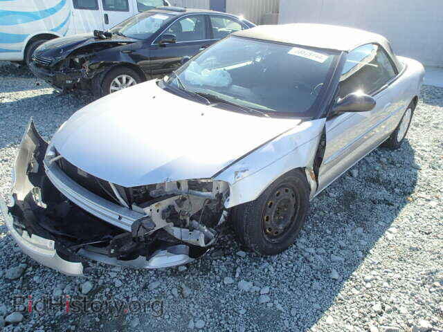 2004 CHRYSLER SEBRING - VIN: 1C3EL45X74N306426 - Фото 2