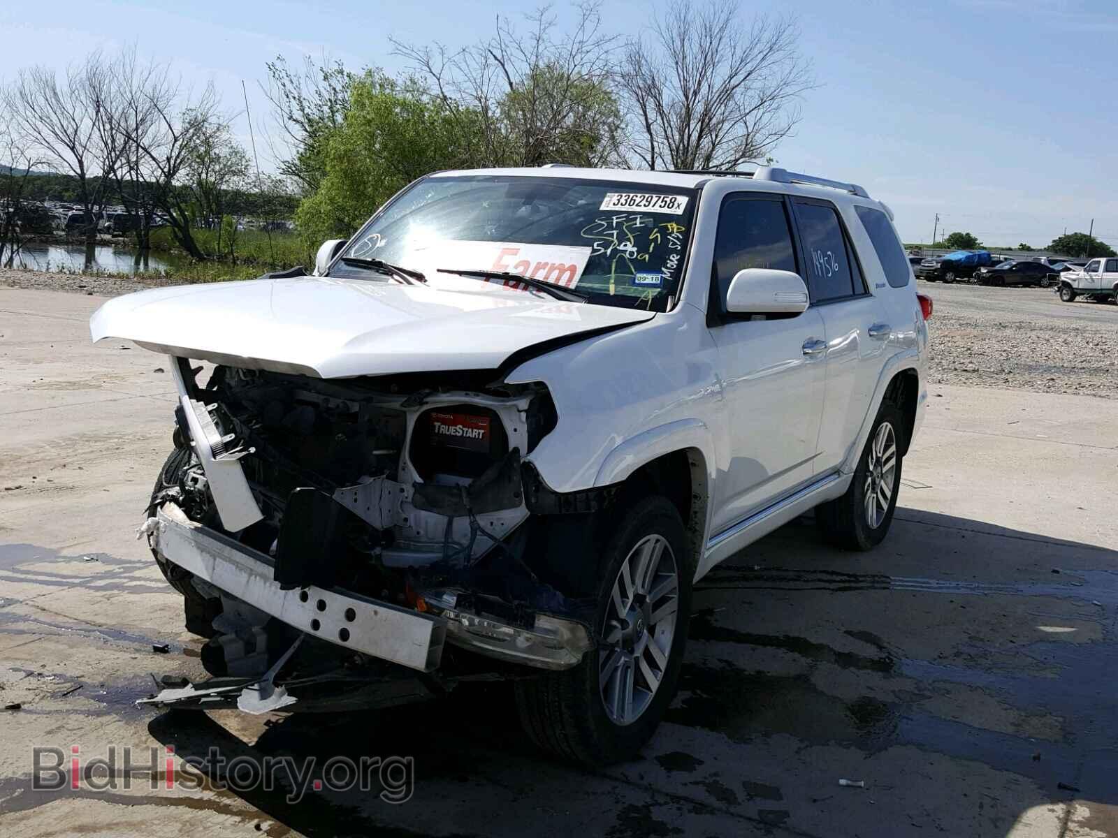 2013 TOYOTA 4RUNNER SR - VIN: JTEBU5JRXD5144053 - Фото 2