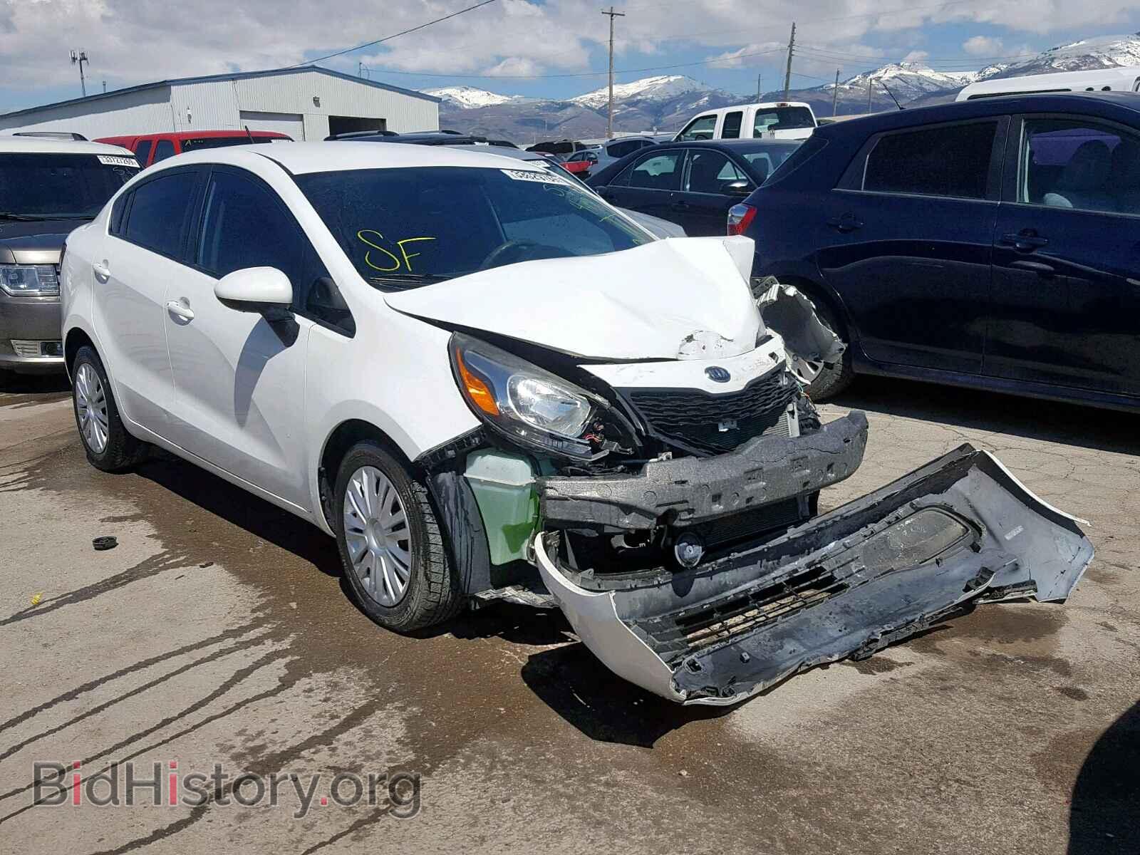 Фотография KNADM4A30C6086673 - KIA RIO 2012