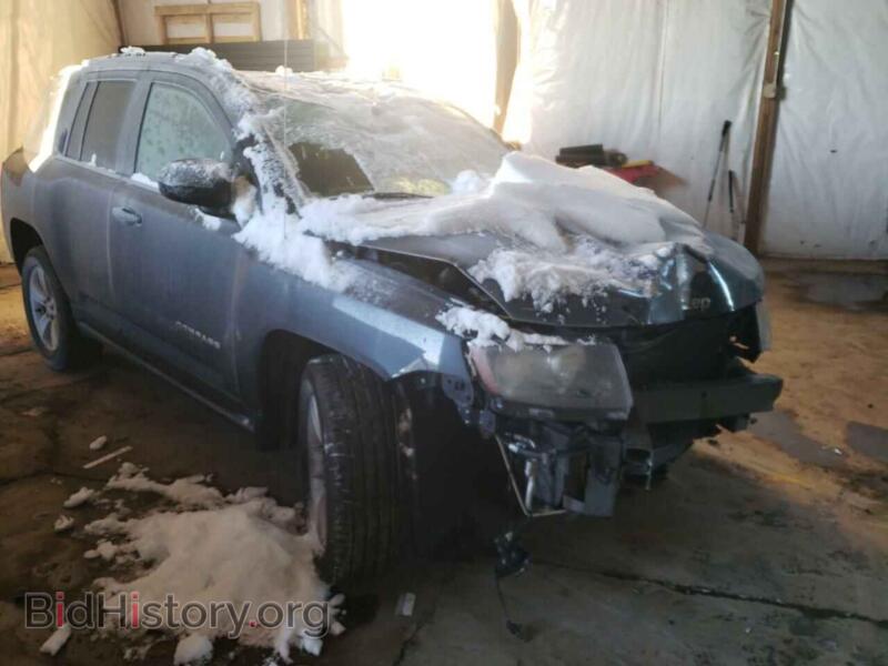 2014 Jeep COMPASS Compass SP (VIN 1C4NJDBB7ED880073) — photo 1 of 10, Copart, damage: front end