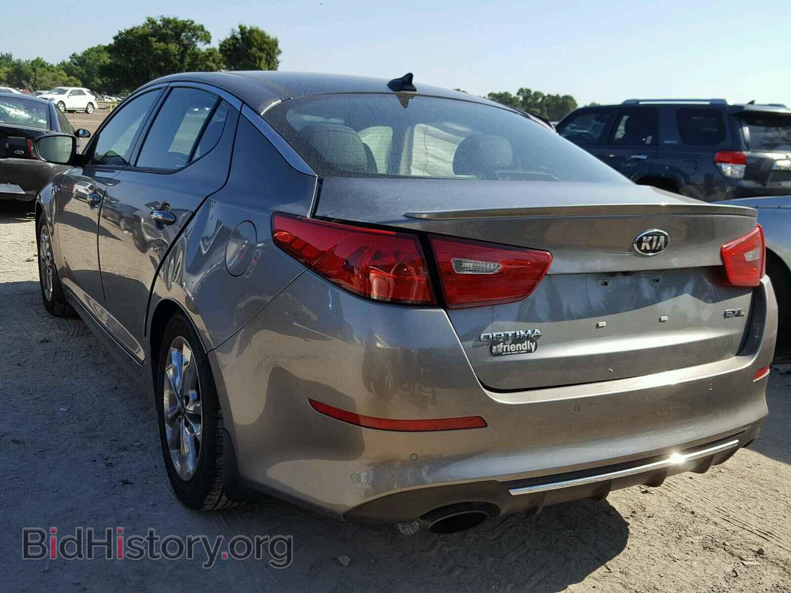 2015 KIA OPTIMA - VIN: 5XXGR4A66FG378023 - Photo 3