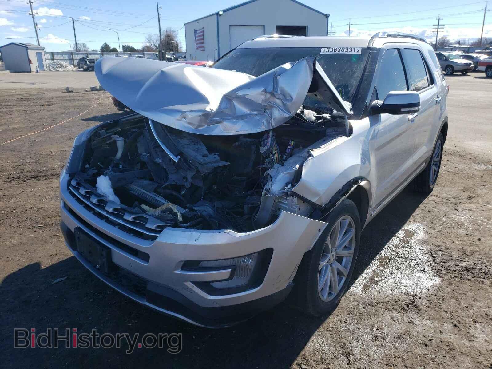 2017 FORD EXPLORER - VIN: 1FM5K8F86HGC23606 - Фото 2