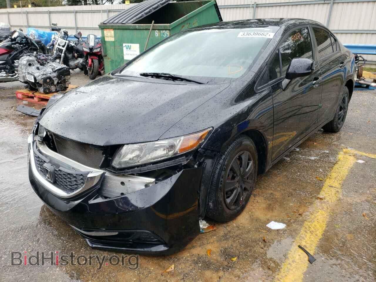 2013 HONDA CIVIC - VIN: 2HGFB2F57DH506530 - Фото 2