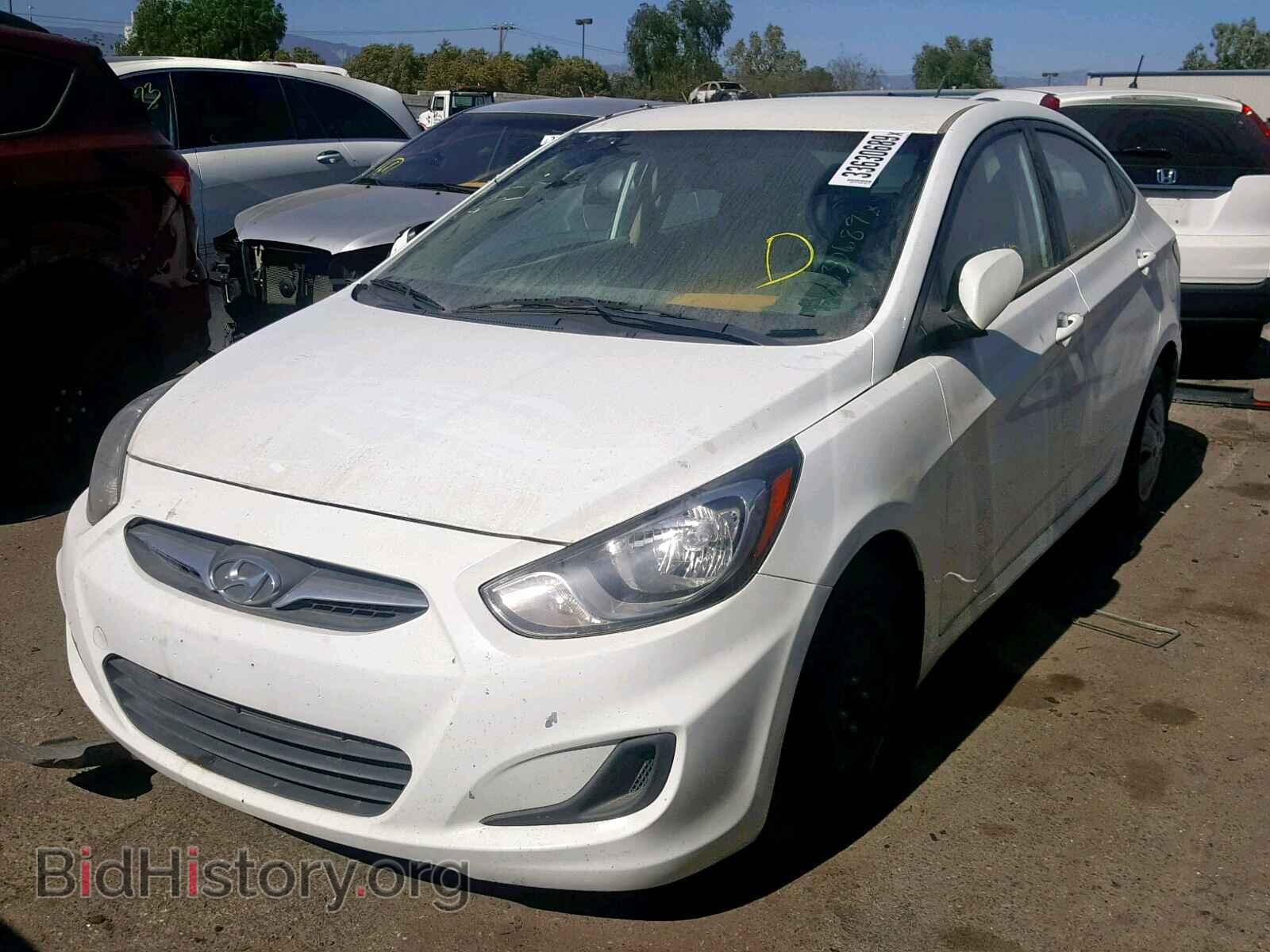 2014 HYUNDAI ACCENT - VIN: KMHCT4AE7EU619082 - Фото 2