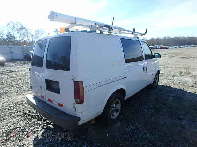 2001 CHEVROLET ASTRO - VIN: 1GCDM19W11B115800 - Фото 4