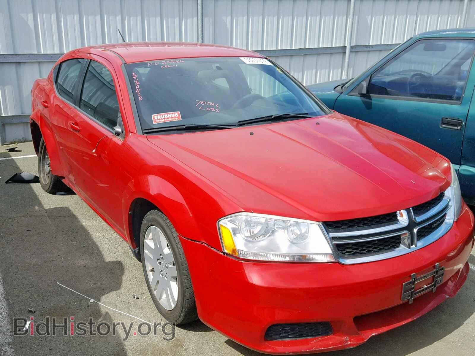 Photo 1C3CDZAB3DN593873 - DODGE AVENGER 2013