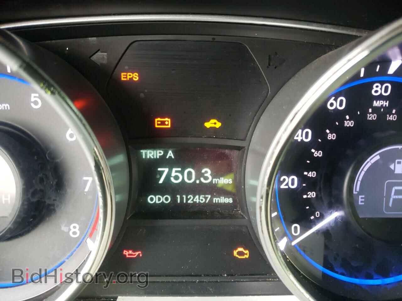 2012 HYUNDAI SONATA - VIN: 5NPEC4AC9CH435135 - Фото 8