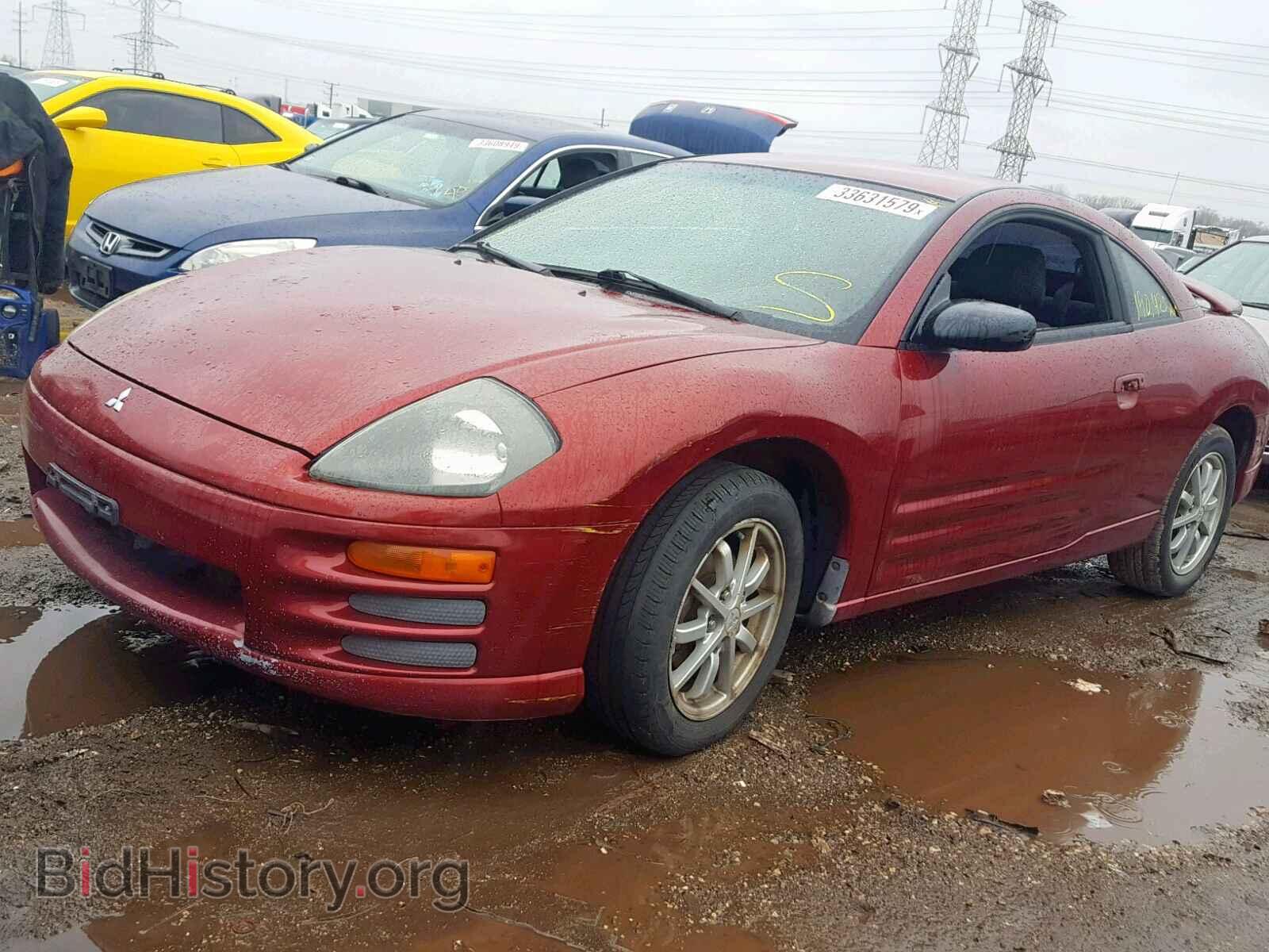 2002 MITSUBISHI ECLIPSE - VIN: 4A3AC44G72E035521 - Фото 2