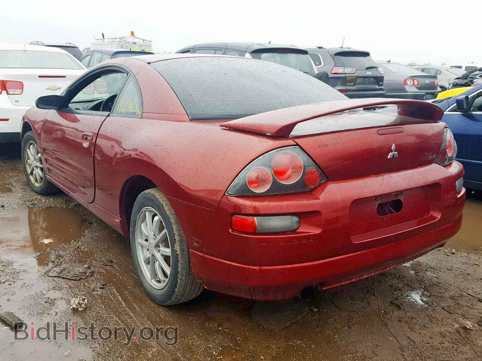 2002 MITSUBISHI ECLIPSE - VIN: 4A3AC44G72E035521 - Фото 3