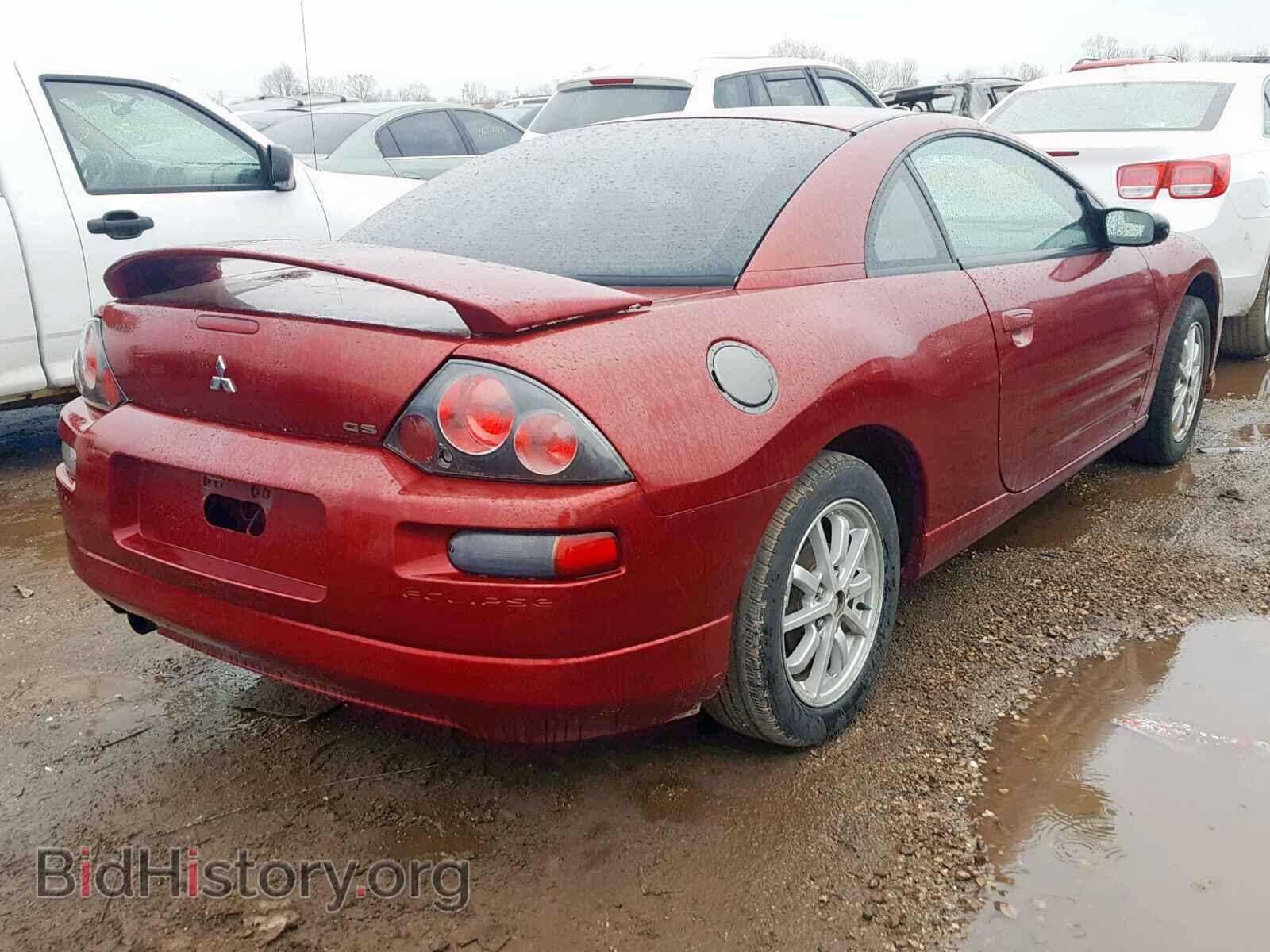 2002 MITSUBISHI ECLIPSE - VIN: 4A3AC44G72E035521 - Фото 4