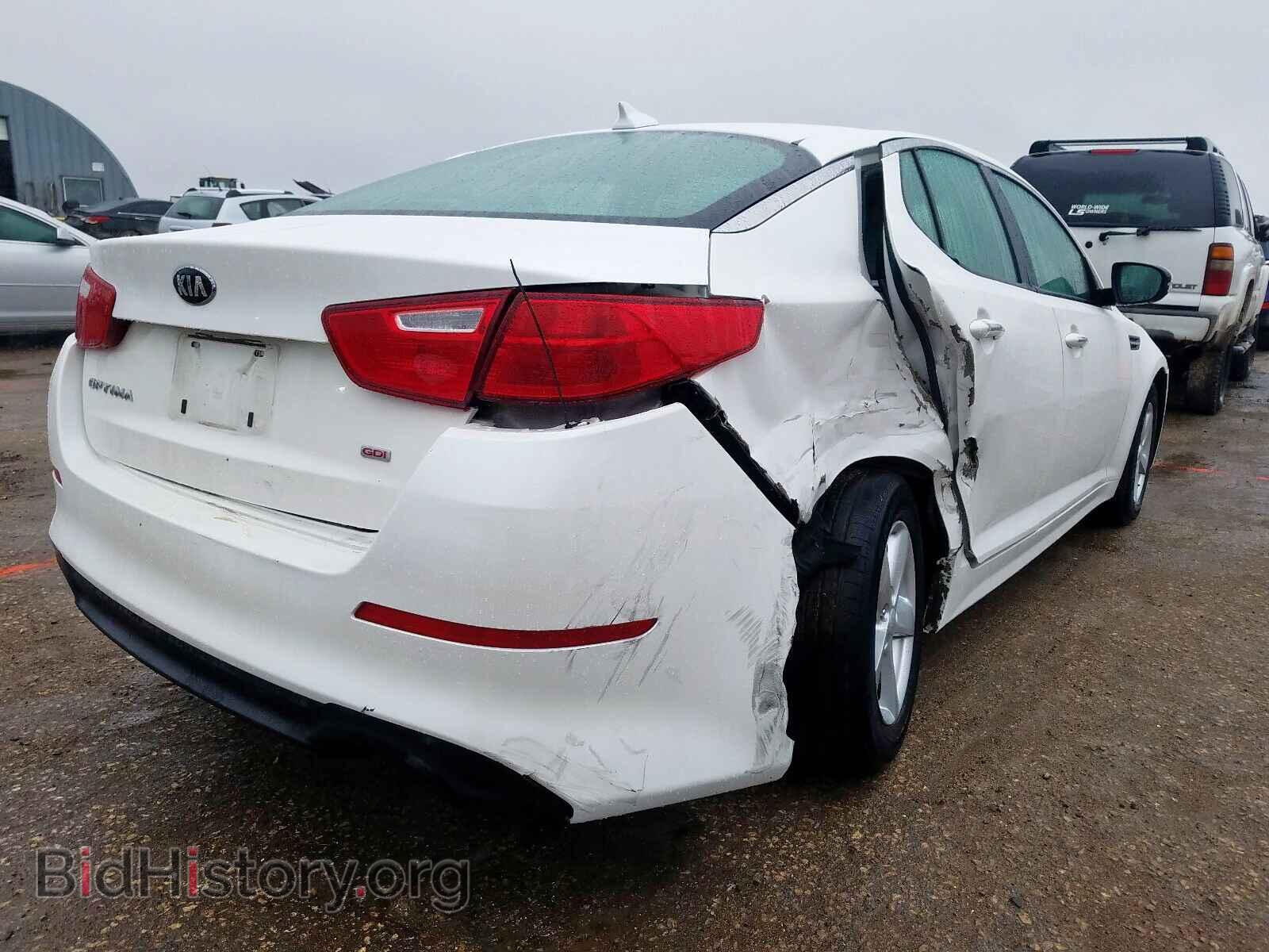 2015 KIA OPTIMA - VIN: KNAGM4A78F5555857 - Photo 4