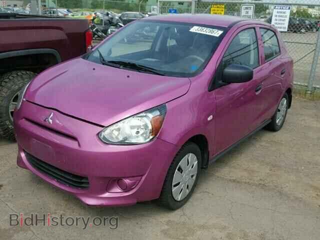 2015 MITSUBISHI MIRAGE - VIN: ML32A3HJ5FH033805 - Фото 2