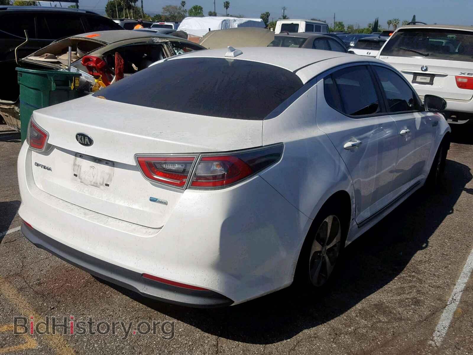 2015 KIA OPTIMA HYB - VIN: KNAGM4AD6F5082062 - Фото 4