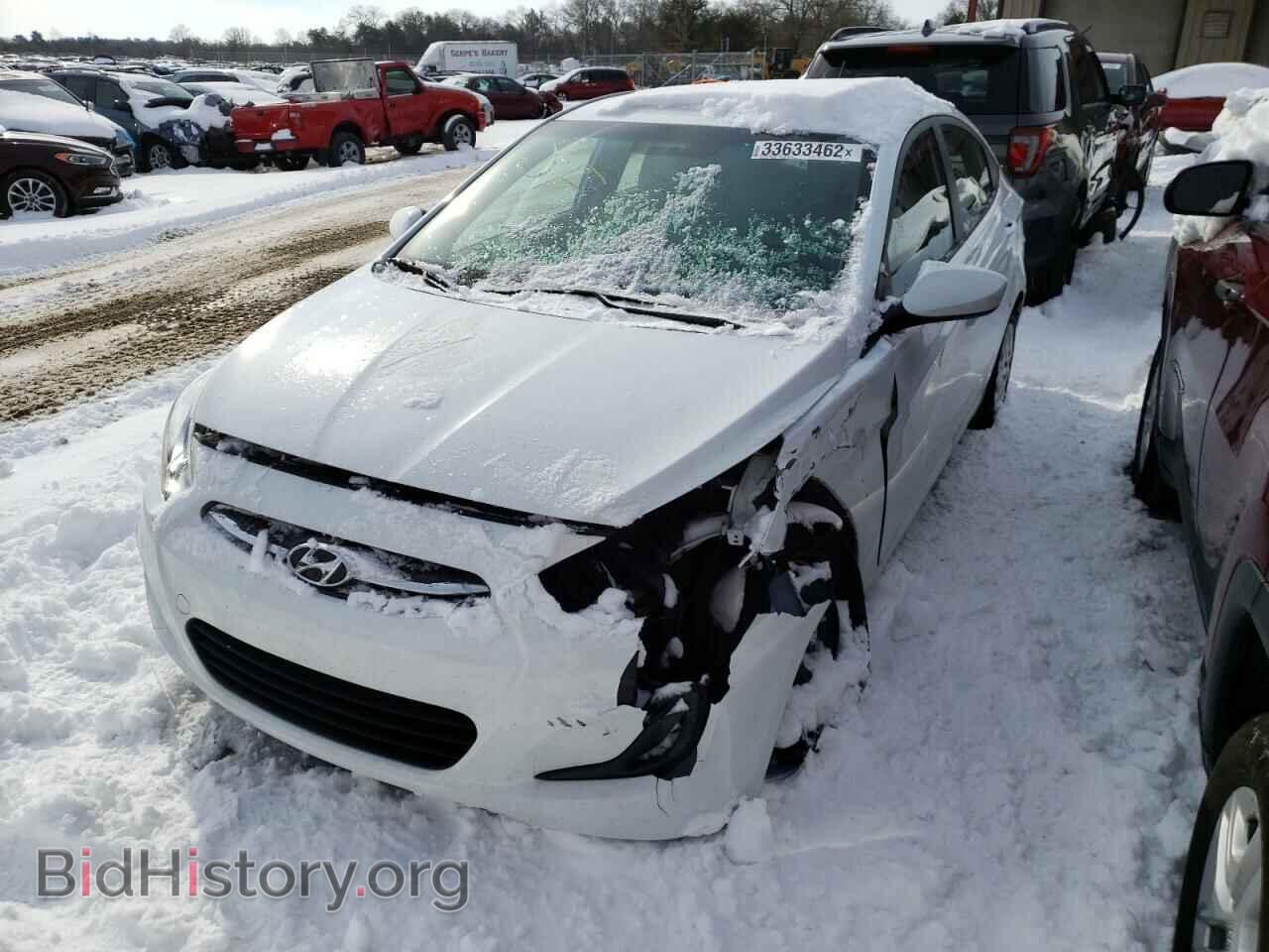 2017 HYUNDAI ACCENT - VIN: KMHCT4AE0HU168422 - Фото 2