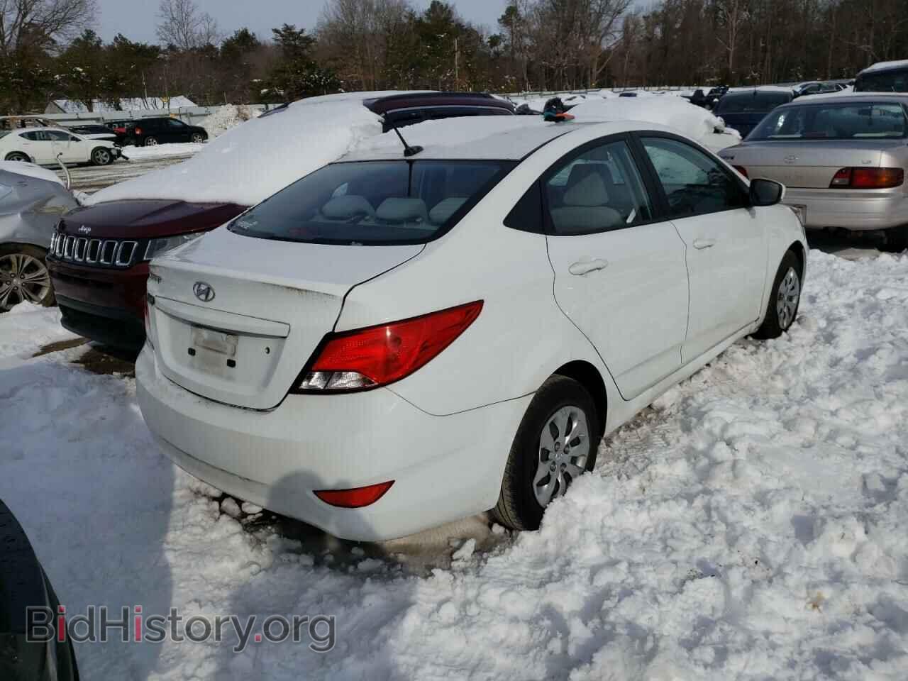 2017 HYUNDAI ACCENT - VIN: KMHCT4AE0HU168422 - Фото 4