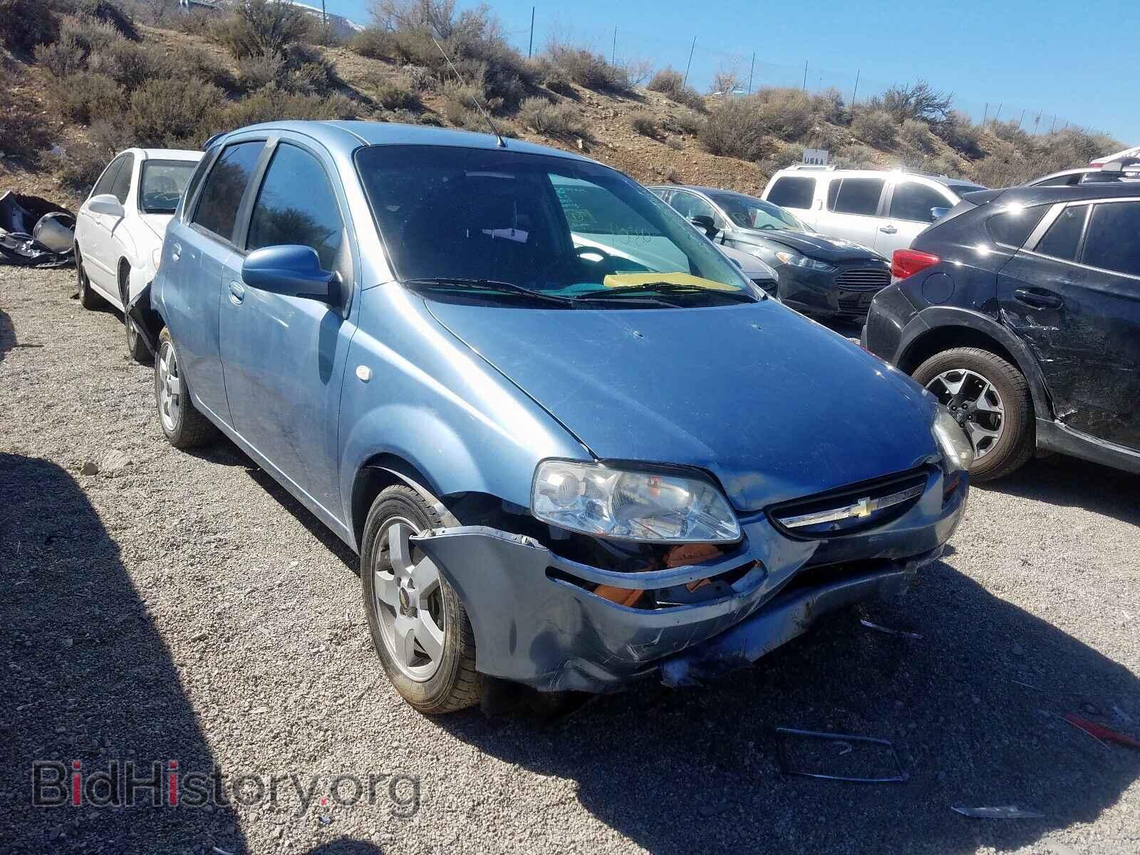 Фотография KL1TG66606B580670 - CHEVROLET AVEO 2006