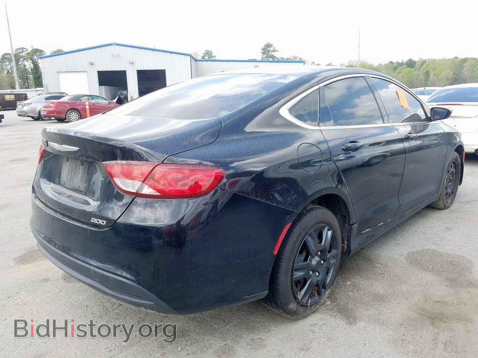 2015 CHRYSLER 200 - VIN: 1C3CCCFB8FN606242 - Photo 4