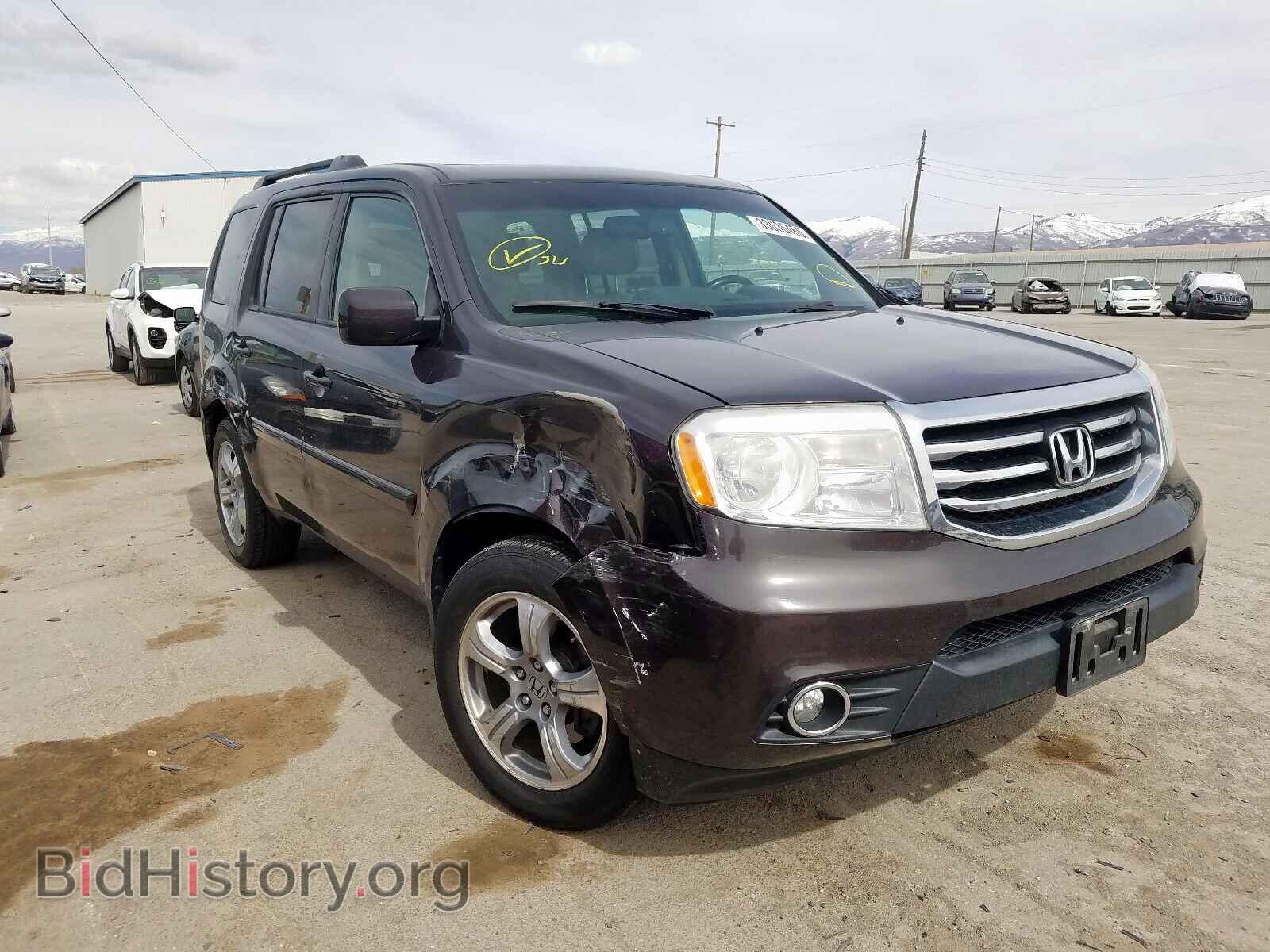 Фотография 5FNYF4H68CB040267 - HONDA PILOT 2012