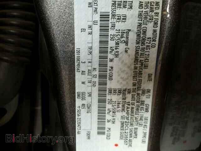 2012 FORD FOCUS - VIN: 1FAHP3F23CL235557 - Фото 10