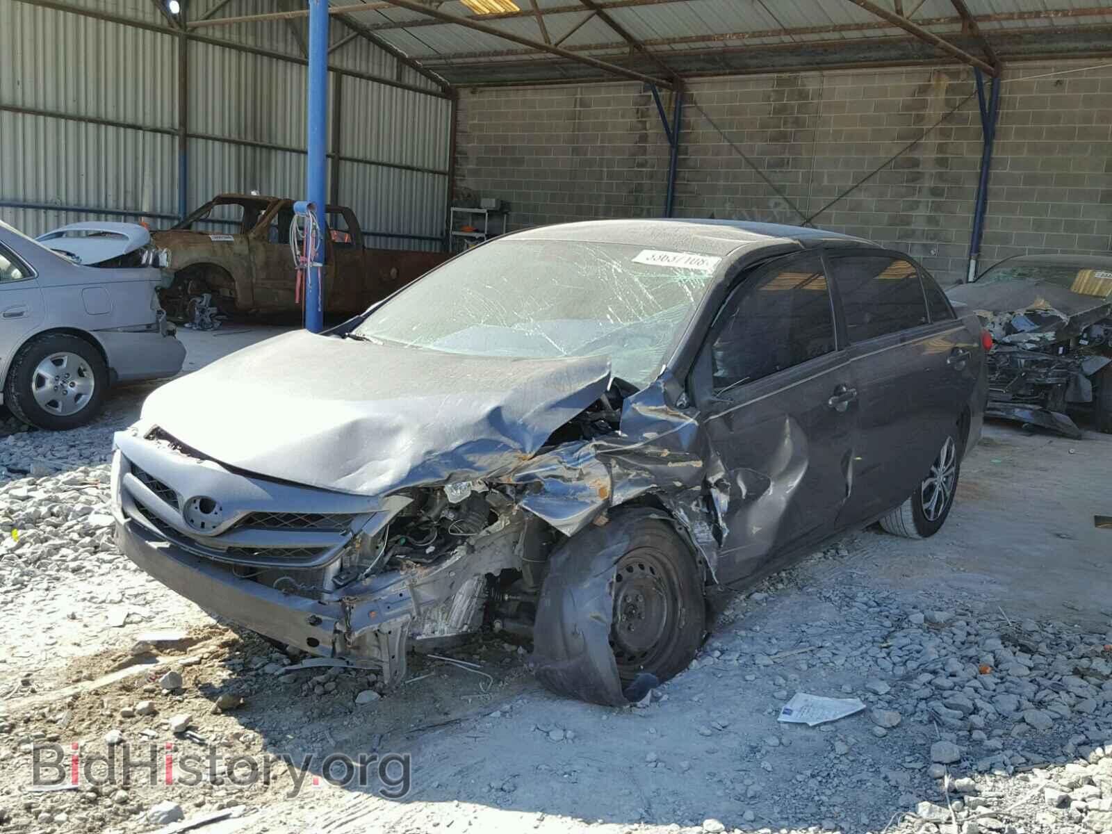 2011 TOYOTA COROLLA BA - VIN: 2T1BU4EE2BC580238 - Фото 2