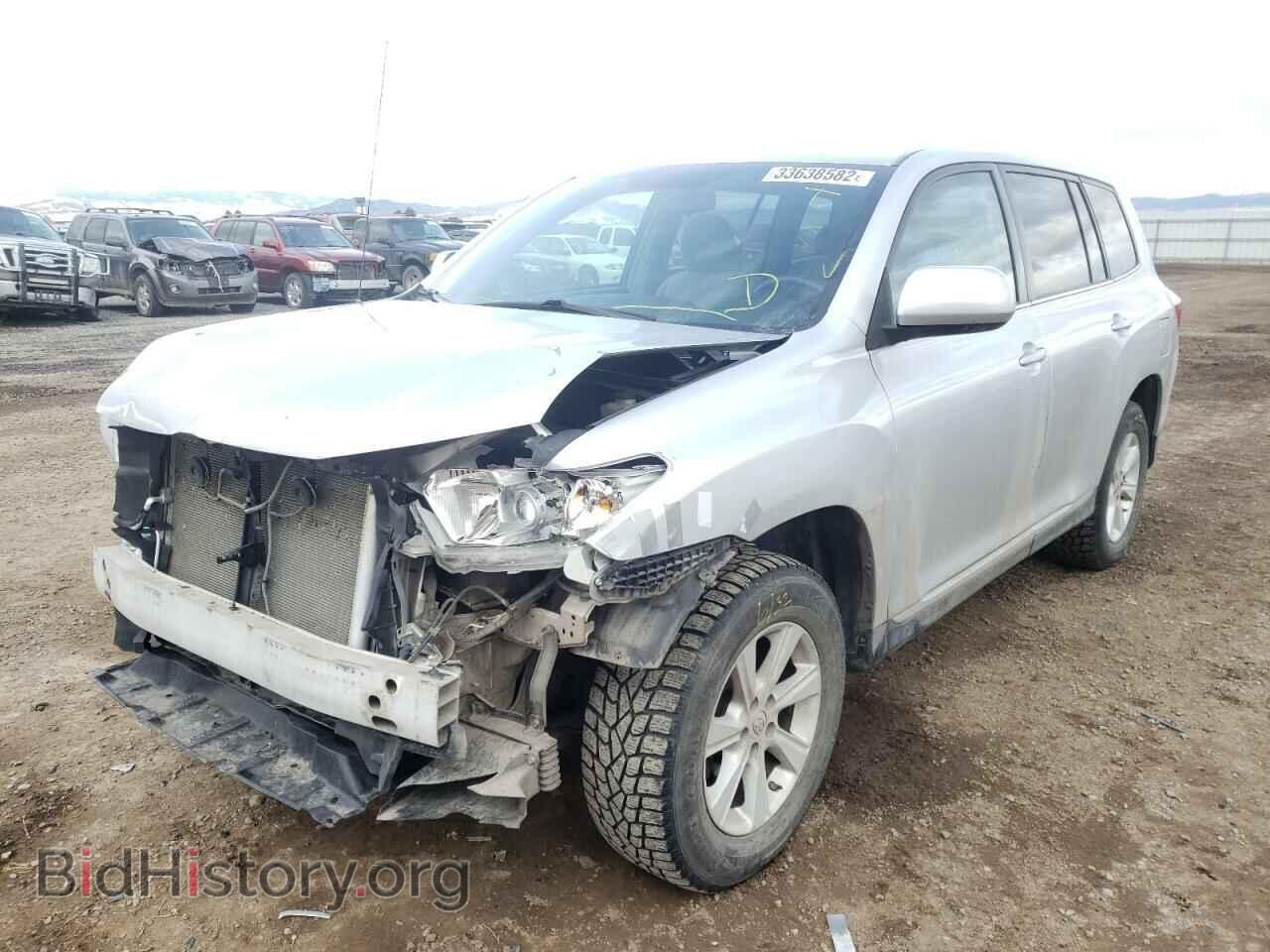 2012 TOYOTA HIGHLANDER - VIN: 5TDBK3EH4CS132733 - Фото 2
