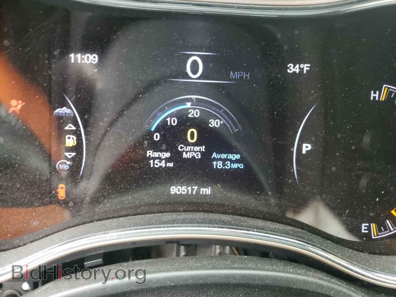 2017 JEEP CHEROKEE - VIN: 1C4RJFBG9HC861107 - Фото 8
