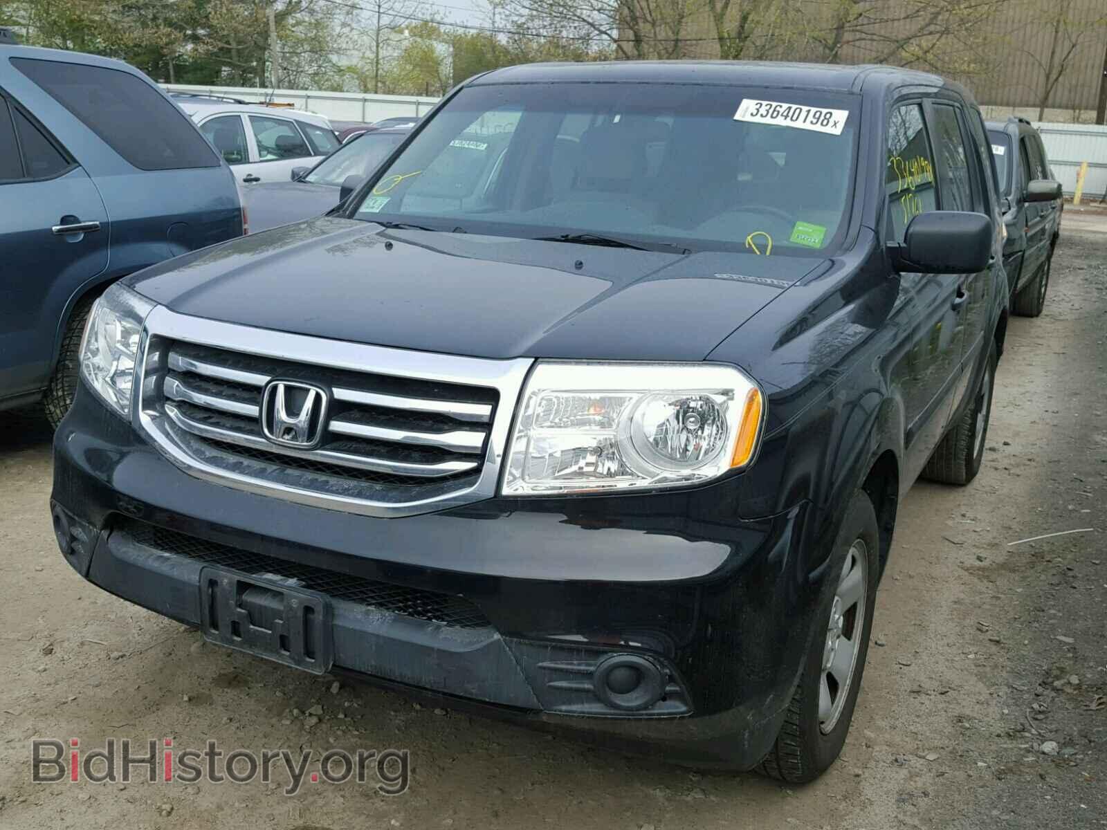 2014 HONDA PILOT - VIN: 5FNYF4H21EB022693 - Фото 2