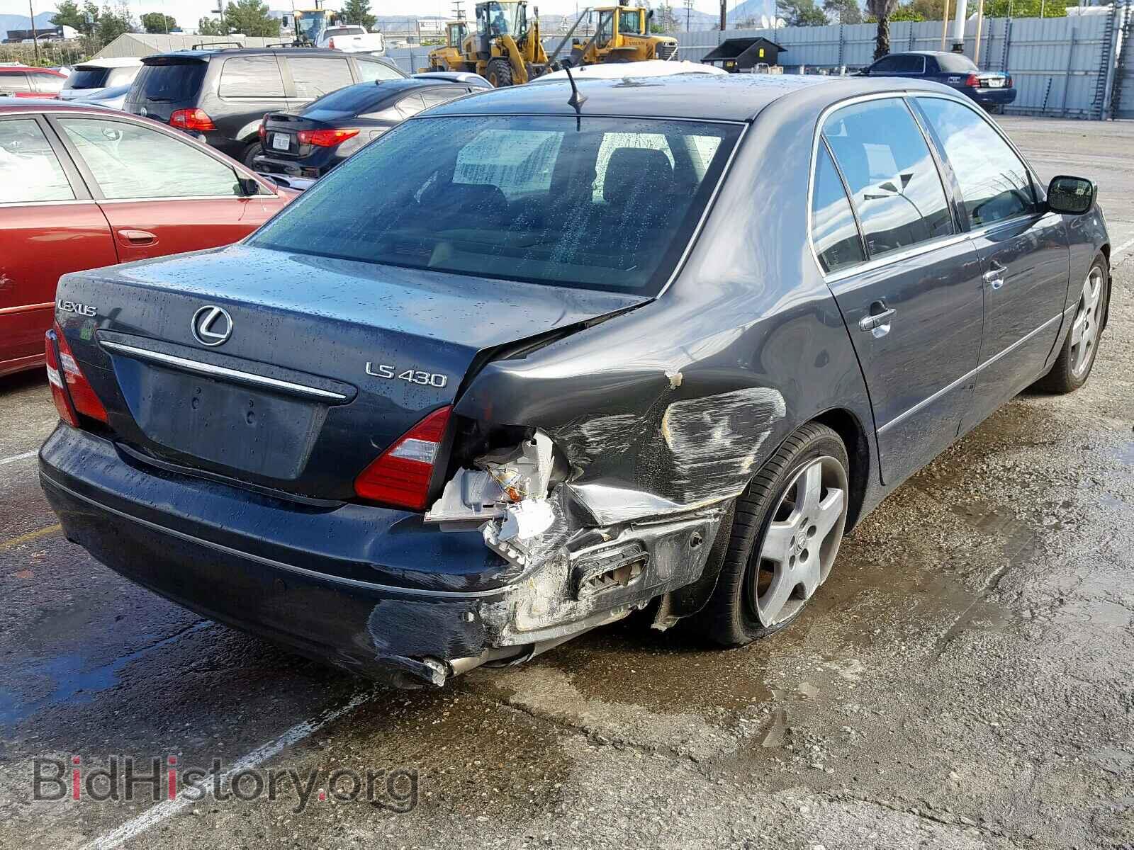 2005 LEXUS LS430 - VIN: JTHBN36F950176476 - Фото 4