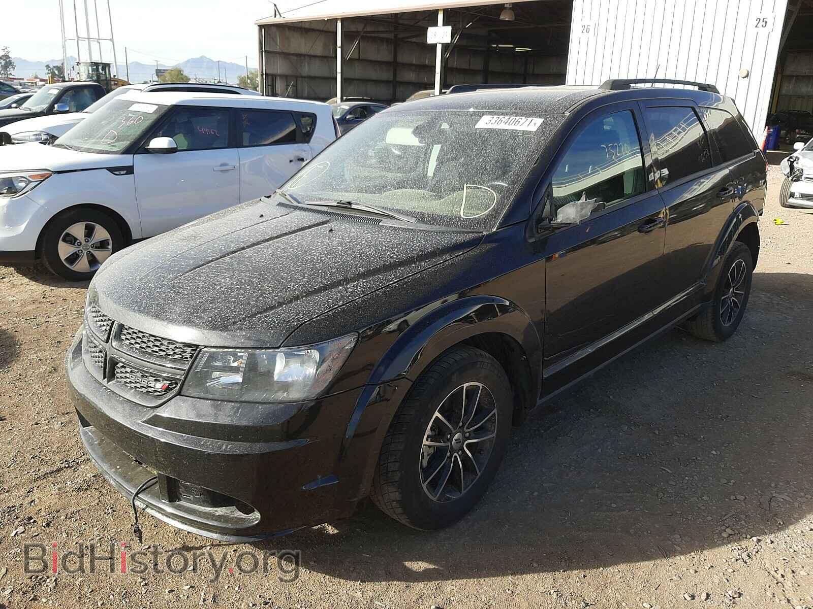 2018 DODGE JOURNEY - VIN: 3C4PDCAB9JT384837 - Photo 2