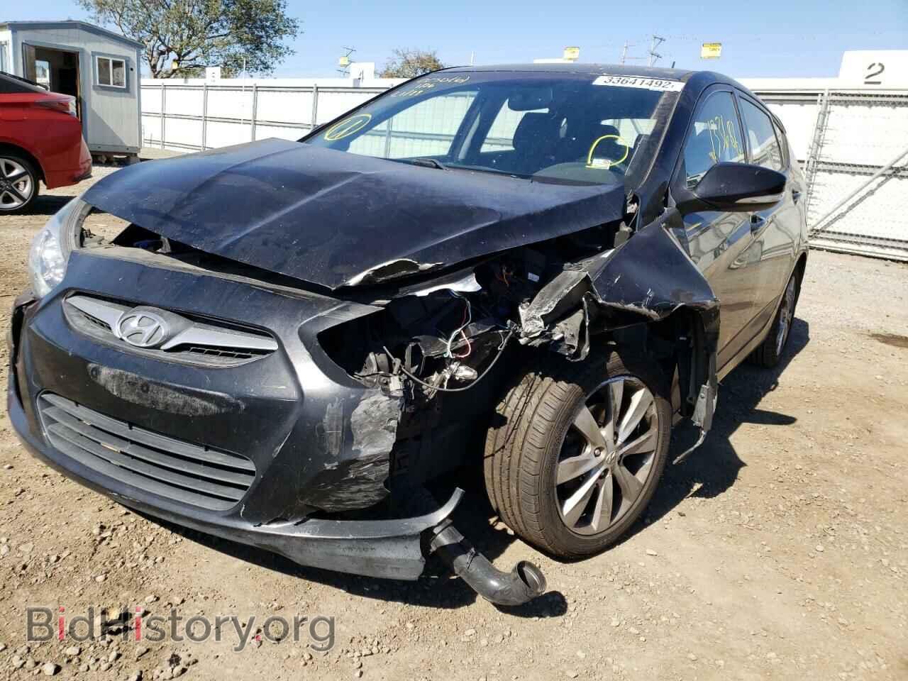 2013 HYUNDAI ACCENT - VIN: KMHCU5AE2DU090707 - Фото 2
