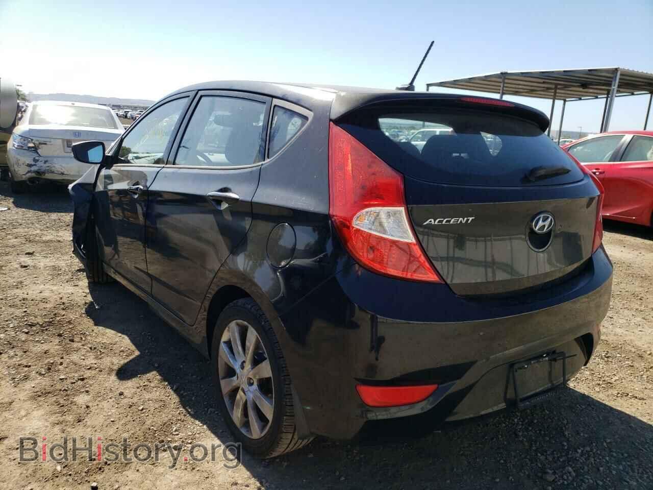 2013 HYUNDAI ACCENT - VIN: KMHCU5AE2DU090707 - Фото 3