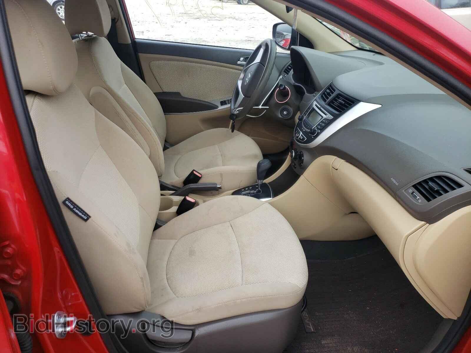 2013 HYUNDAI ACCENT - VIN: KMHCT4AE1DU459795 - Фото 5