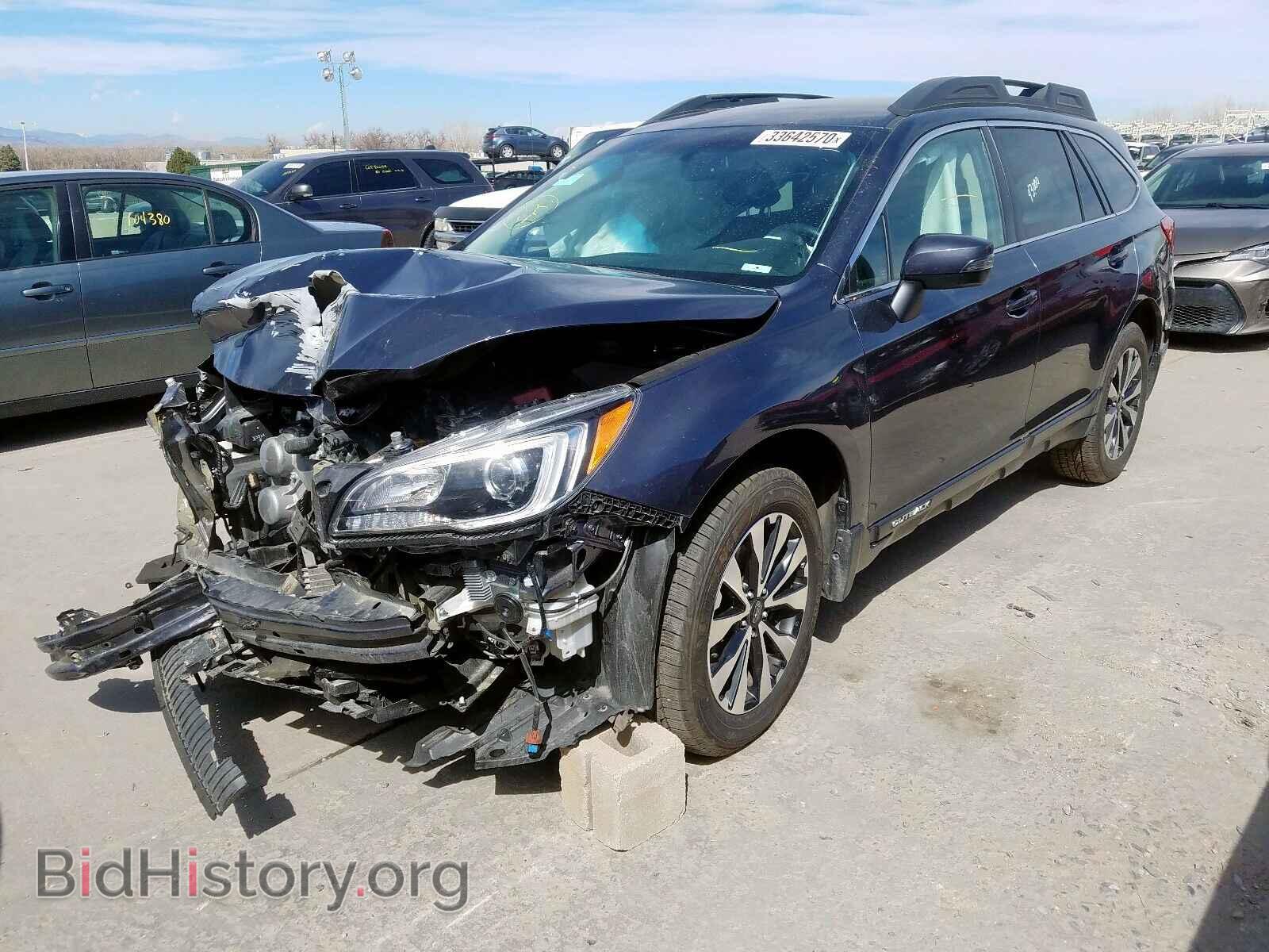 2015 SUBARU OUTBACK - VIN: 4S4BSEJC5F3350901 - Фото 2