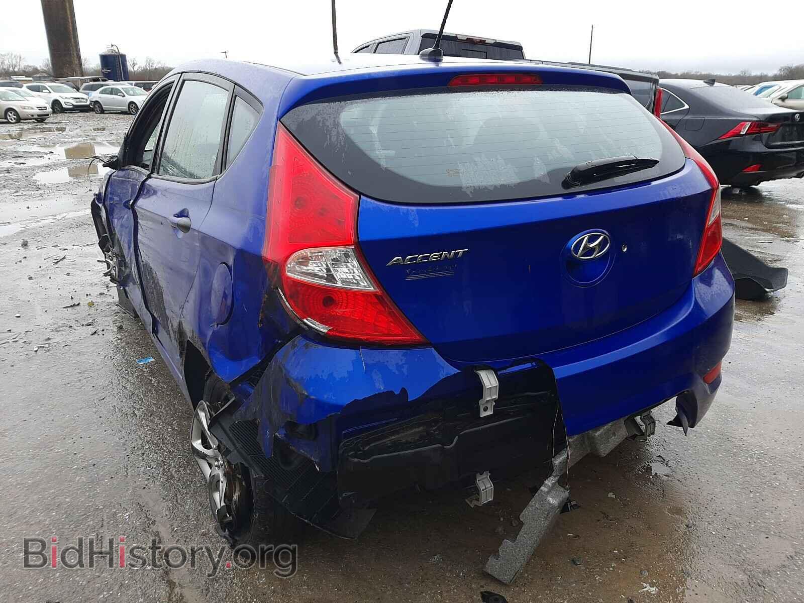 2013 HYUNDAI ACCENT - VIN: KMHCT5AEXDU079263 - Фото 3