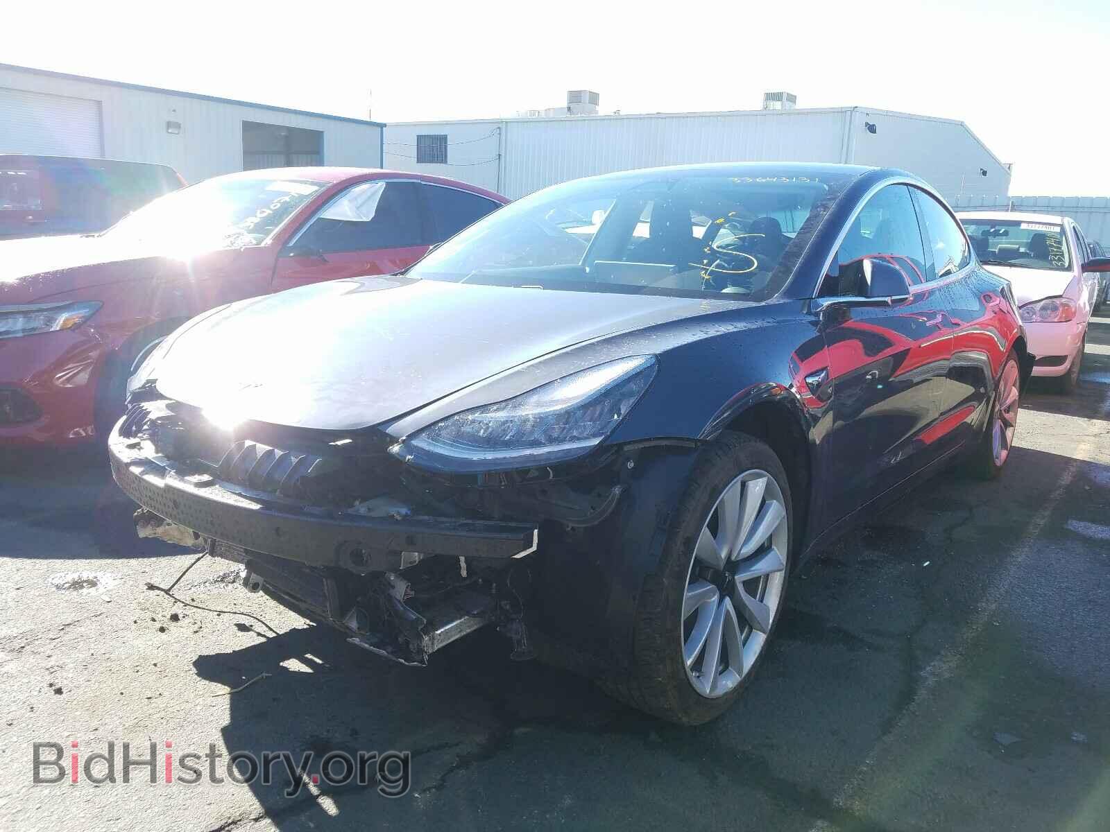 2020 TESLA MODEL 3 - VIN: 5YJ3E1EB7LF807040 - Фото 2